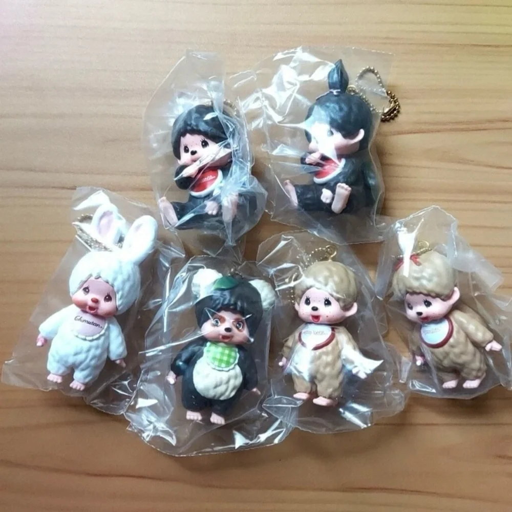 Monchhichi Mascot Key Chain Toy Gacha